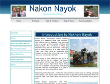 Tablet Screenshot of nakon-nayok.com